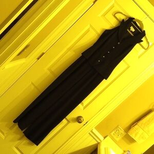 Free 🚛 LDS 4 DKNY Navy Business Style Jumpsuit / Polyester/ Lined